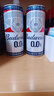 百威無醇啤酒330ml*24聽整箱裝0.0%低酒精【新品】 中秋送禮  曬單實(shí)拍圖