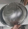 霜山304不銹鋼盆子廚房洗菜盆瀝水籃家用多功能料理盆打蛋和面盆 (瀝水盆+料理盆)-內徑24cm3L 曬單實(shí)拍圖