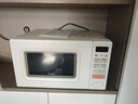 美的（Midea）小滋味系列微波爐變頻家用奶油風(fēng)百搭復(fù)古轉(zhuǎn)盤(pán)式一級(jí)能效微波爐以舊換新20L（M2H2） 曬單實(shí)拍圖