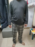 FitonTon[7A抑菌防螨]男士睡衣男純棉夏秋季情侶睡衣男士可外穿家居服男 曬單實(shí)拍圖