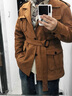 獵裝夾克男士2025年秋冬新款商務(wù)通勤休閑麂皮絨保暖型男復古外套 咖啡色 XL 曬單實(shí)拍圖