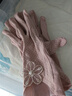 拂曉閣(fuxiaoge)手套女薄款夏季春秋天防曬純棉透氣開(kāi)車(chē)防滑觸屏韓版女士ins潮蕾絲棉質(zhì)防曬黑 肉粉色V蕾絲大花 均碼 曬單實(shí)拍圖
