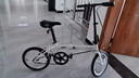 大行（DAHON）折疊自行車(chē)16英寸YUKI超輕迷你便攜男女式通勤單車(chē)KT610 白色  曬單實(shí)拍圖