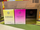 范思哲（VERSACE）侯明昊同款臻摯粉鉆女士香水30ml 中秋節禮物生日禮物送女友濃香 曬單實(shí)拍圖