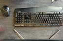 羅技（Logitech）MK345無線辦公鍵鼠套裝 寬大掌托 舒適鍵入體驗(yàn) 全尺寸 帶無線2.4G接收器 黑色 曬單實(shí)拍圖