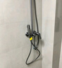 九牧（JOMOO）淋浴花灑全套裝四出水增壓噴槍淋雨器家用洗澡沐浴除垢衛浴花灑 【槍灰色】自動(dòng)除垢花灑36647 曬單實(shí)拍圖