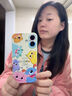 圣圖朗新款可愛(ài)小怪獸17蘋(píng)果16promax手機殼iphone14高級感15pro掛繩12可愛(ài)13卡通植絨硅膠8plus情侶全包 可愛(ài)五只怪獸撞色液態(tài)硅膠-【古董白】  iPhone 16 曬單實(shí)拍圖