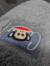 大嘴猴（Paul Frank）棉拖鞋男情侶時(shí)尚簡(jiǎn)約厚底家居保暖冬季拖鞋PF6661灰色280 曬單實(shí)拍圖