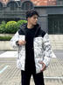 波司登冬季羽絨服KH聯(lián)名男女情侶款運動(dòng)連帽新國標90絨學(xué)生外套 曬單實(shí)拍圖