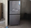 海爾（Haier）冰箱193升雙門(mén)兩門(mén)對開(kāi)門(mén)風(fēng)冷無(wú)霜一級能效節能變頻玻璃面板凈味家用租房電冰箱BCD-193WGHC2E7AS 曬單實(shí)拍圖