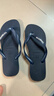 havaianas哈唯納2025春夏新品Rubber海邊夾角人字拖防滑沙灘拖鞋夏浴室涼拖 0555-海軍藍 45-46 巴西碼 曬單實(shí)拍圖