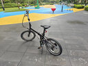大行（DAHON）折疊自行車(chē)20英寸8級變速經(jīng)典P8單車(chē)KBC083 黑色經(jīng)典版-京倉 曬單實(shí)拍圖