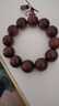 胖東來(lái)品質(zhì)黃花梨手串海南木質(zhì)佛珠手鏈小葉紫檀男 海南2.0厘米*12顆高升款 曬單實(shí)拍圖