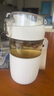 西多米玻璃杯水杯女士茶水分離杯大容量便攜高顏值學(xué)生辦公耐高溫泡茶杯 曬單實(shí)拍圖