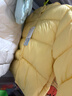 巴拉巴拉童裝兒童羽絨服寶寶男女童2025冬裝新款嬰兒外套保暖上衣泡芙羽絨 黃色小南瓜31004-白鴨絨 100 （充絨量81g 適合2-3歲） 曬單實(shí)拍圖