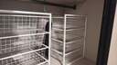 宜家（IKEA）JONAXEL尤納賽爾帶細網(wǎng)籃書(shū)架落地花架置物架衛生間收納 儲物組合 寬網(wǎng)籃50x51x70cm 曬單實(shí)拍圖