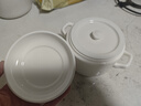 品喻（PINYU）陶瓷燉盅 湯碗隔水燉盅內膽蒸蛋粥燕窩盅罐帶蓋蒸蛋瓦罐湯煲燉罐 曬單實(shí)拍圖