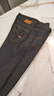 秋冬厚款加絨男士潮牛仔褲直筒寬松休閑高腰青年工作干活保暖長(cháng)褲 【加絨厚款】8o1o黑色 40 【腰圍3尺0】190-205斤 曬單實(shí)拍圖