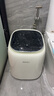 小吉（MINIJ）1kg內衣洗衣機洗烘一體迷你母嬰洗衣機高洗凈比高漂洗率智能投放U20-MD 曬單實(shí)拍圖