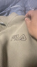 斐樂(lè )FILA半開(kāi)襟男女同款衛衣25秋季新款情侶華夫格寬松休閑翻領(lǐng)女上衣 淺鼠尾草綠-LG L 175/96A/L 曬單實(shí)拍圖