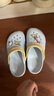 名創(chuàng)優(yōu)品（MINISO）洞洞鞋男女夏季外穿涼鞋防滑厚底踩屎感包頭涼拖鞋 卡其+海洋星星 曬單實拍圖
