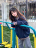 詩(shī)丹蕊美式棉服女2025新款冬季棒球服學(xué)院夾克棉衣超好看夾棉厚外套棉襖 米白 均碼 【可備注碼數】 曬單實(shí)拍圖