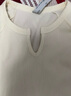 蕉內(nèi)（Bananain）熱皮501++打底衫女保暖內(nèi)搭洋氣莫代爾可外穿秋衣長袖T恤25秋冬款 【U領(lǐng)】燕麥奶暗影綠拼色 M 曬單實拍圖