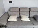 簡(jiǎn)昕雪尼爾沙發(fā)客廳2025新款小戶(hù)型可拆洗 靠枕可調節 布藝沙發(fā)868B 曬單實(shí)拍圖