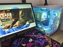 華碩AMD R5 9600X主機 +5060顯卡7800X3D/5070 Ti直播游戲電競臺式電腦DIY組裝機無顯卡整機海景房 9600X+華碩5060 配置二 曬單實拍圖