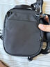 tomtoc斜挎包便攜旅行小包休閑輕便小背包男女手機包防盜刷隨身小包T37 墨黑 1.3L｜輕便出行 曬單實(shí)拍圖