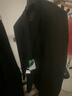 柒牌單西外套男春夏新商務(wù)職場(chǎng)上班男士黑色修身平駁領(lǐng)西裝1JC70280 黑色 50 (180) 曬單實(shí)拍圖