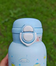 三麗鷗（SANRIO）兒童保溫杯316不銹鋼吸管水杯禮物雙飲男女學(xué)生上學(xué)水壺喝水杯子 大耳狗500ml（S禮盒裝） 曬單實(shí)拍圖