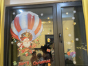 玖巖2026圣誕節(jié)裝飾品老人貼玻璃門貼紙圣誕花環(huán)櫥窗貼畫場景布置大門 【3款組合】圣誕小彩旗+白色心動+圣誕交響曲 曬單實拍圖