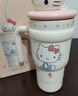 艾可思三麗鷗公仔冰霸保溫杯700ml 吸管杯水杯學(xué)飲杯牛奶杯h(huán)ellokitty女 凱蒂貓 700ml 曬單實(shí)拍圖