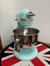 KitchenAid（凱膳怡）【政府補貼】廚師機家用進(jìn)口6QT升降式多功能全自動(dòng)和面攪拌機 冰藍 5KSM6583CIC 曬單實(shí)拍圖