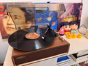 UKYK柏林之聲新款黑膠唱片機音響復古留聲機音箱一體式家用藍牙音響 V15 黑膠留聲機 曬單實(shí)拍圖