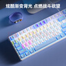 京東京造J104Lite有線(xiàn)機械鍵盤(pán) 辦公游戲 透光鍵帽 炫彩背光104配列 清脆敲擊聲 可調節防滑腳撐  黑軸款 曬單實(shí)拍圖