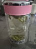 希諾抗菌玻璃杯雙層透明水杯女高顏值過(guò)濾泡茶杯子X(jué)N-1952粉色 220mL 曬單實(shí)拍圖