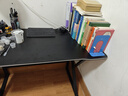 全品屋實(shí)木電腦桌臺式電競桌家用雙人游戲桌子辦公書(shū)桌工作臺學(xué)習寫(xiě)字桌 曬單實(shí)拍圖