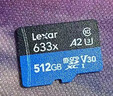 雷克沙（Lexar）512GB TF（MicroSD）存儲卡 V30 A2 讀160MB/s 游戲機平板行車(chē)監控錄像內存卡 4K超清拍攝（BLUE） 曬單實(shí)拍圖