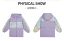 361°【商場(chǎng)同款】童裝女童上衣兩件套年冬季新款小童保暖外套 雪青紫 120 cm 曬單實(shí)拍圖