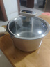 蘇泊爾（SUPOR）小奶鍋316食品級不銹鋼陶瓷不粘奶鍋嬰兒輔食煮面泡面熱奶鍋18cm 曬單實(shí)拍圖