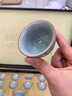 唐帕景德鎮(zhèn)冰裂釉整套功夫茶具套裝禮盒送人家用青瓷蓋碗煮茶壺茶杯 17件 冰裂釉定青大套組-藍(lán) 曬單實(shí)拍圖
