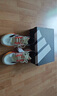 adidas ADIZERO BOSTON 12超輕緩震回彈馬拉松玻纖柱跑鞋阿迪達(dá)斯 象牙白/黑色/橙紅   42.5 曬單實(shí)拍圖
