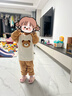 貝肽斯兒童睡衣冬季2025新款寶寶家居服套裝法蘭絨加絨加厚保暖男童女童 曬單實(shí)拍圖