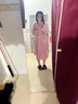 寵映品牌浴袍冬季加厚睡衣女秋冬冬天睡衣秋季睡袍超長(zhǎng)寬松浴衣一體 豆沙色女袍 均碼  (70斤-170斤)可穿 曬單實(shí)拍圖