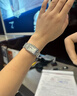 瑞士正品Longines浪琴手表女士時(shí)尚超薄防水黛綽維納系列專用女表 鋼帶白面 20.8mm 曬單實(shí)拍圖