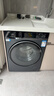 海爾（Haier）【25年新品】10公斤直驅變頻滾筒洗衣機智能全自動(dòng)洗烘一體套裝內褲嬰兒超薄一級能耗國家補貼BD37 37E洗脫|直驅+1.15洗凈比+慕斯沖+藍盾除菌 曬單實(shí)拍圖