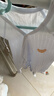 貝瑞加（Babyprints）寶寶連體衣2件裝嬰兒四季內(nèi)衣純棉爬服薄款哈衣柔軟家居睡衣 藍(lán)66 曬單實(shí)拍圖