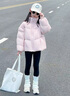 圖圖小象童裝女童羽絨服2025冬裝新品兒童三防短款大童白鴨絨外套加厚保暖 黑色 150 【身高約150cm】 曬單實拍圖